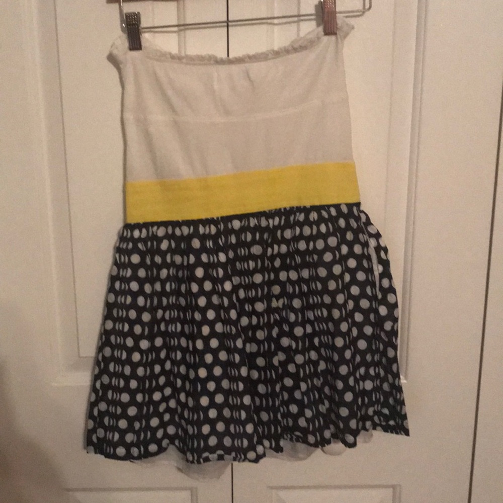 Abercrombie & Fitch strapless dress pockets - Picture 4 of 6